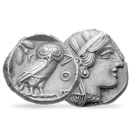 Bild: Monnaie ancienne en argent pur «Athéna» Grèce antique ~430 av. J.-C
