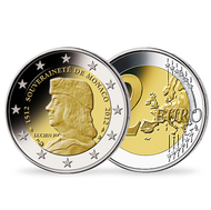 Bild: Monnaie de 2 Euros «500e anniversaire de la fondation de la souveraineté de Monaco» Monaco 2012 