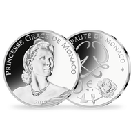 Bild: Monnaie de 10 Euros en argent massif «Princesse Grace de Monaco»