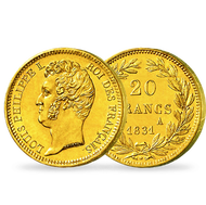 Bild: Monnaie ancienne 20 Francs Or Louis Philippe Tête Nue