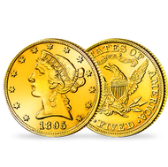 Bild: Monnaie de 5 Dollars en or massif «Liberty Head» Etats-Unis 1866-1908