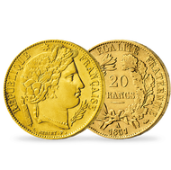 Bild: Monnaie de 20 Francs en or massif «Cérès IIème République»