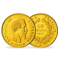 Bild: <p>Monnaie ancienne en Or «10 Francs Or Napoléon III Tête Nue »</p>
<p><span style="font-size: medium;"> </span></p>
