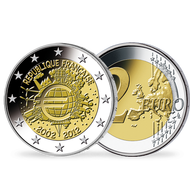 Bild: Monnaie de 2 Euros «10 ans de l'Euro» France 2012