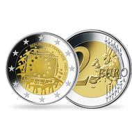 Bild: Monnaie de 2 Euros «30 ans du Drapeau Européen» France 2015 