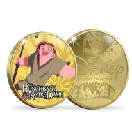 Bild: La frappe dorée à l'or pur Classiques Disney «Le Bossu de Notre-Dame» 