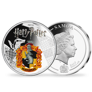 Bild: Monnaie officielle argentée et colorisée «Harry Potter -Poufsouffle» 2020