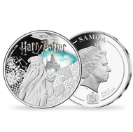 Bild: Monnaie officielle argentée et colorisée «Harry Potter - Albus Dumbledore» 2020 