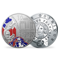 Bild: Monnaie de 10 Euros en argent -Europa Star Gothique- France 2020