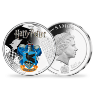 Bild: Monnaie officielle argentée et colorisée «Harry Potter - Serdaigle» 2020 
