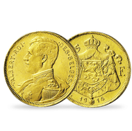 Bild: La monnaie 20 Francs or Albert 1er