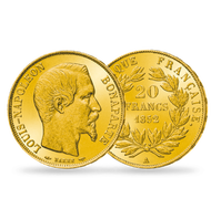 Bild: Monnaie ancienne 20 Francs or « Louis-Napoléon Bonaparte »