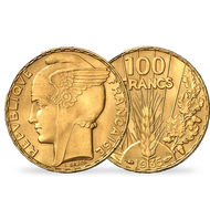 Bild: Monnaie 100 Francs «Bazor» en or massif