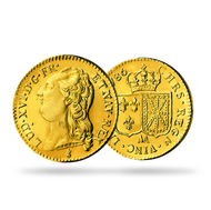 Bild: Monnaie ancienne Louis d'or «Louis XVI buste nu»
