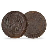Bild: Monnaie ancienne «Monneron de 5 sols au serment»