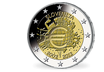 Monnaie de 2 Euros Slovénie «10 ans de l'Euro» Slovénie 2012