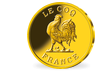 Le Coq, célèbre symbole monétaire français, réédité sur une frappe en or massif !
