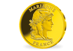 Frappe en or « Marianne » : l´un des plus beaux symboles monétaires de la France