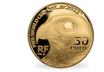 Monnaie de 50€ en or pur Coupe du Monde de la FIFA Qatar 2022™