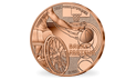 Monnaie de 1/4 Euro en acier cuivré «PARIS 2024 - Les Sports: Basket fauteuil» 2023