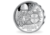 Österreichs 10-Euro-Silbermünze ''Tapferkeit'' 2020, Handgehoben (hgh)
