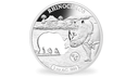 Monnaie 1 once argent “Shapes of Africa” 2018 – Rhinocéros