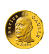 France - Monnaie de 50 Euros Or " Charles de Gaulle" 2015