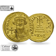 Bild: Monnaie byzantine en Or «Solidus d’or de Constans II» 