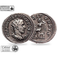 Bild: Monnaie ancienne en argent «Philippe 1er l’Arabe,  Antoninien»