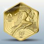 Une monnaie d'investissement en or pur : «250 Euros Marianne - JO de PARIS 2024» 