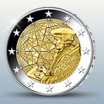 Tauschangebot: Österreichs 2-Euro-Münze 2022 "35 Jahre Erasmus-Programm" 