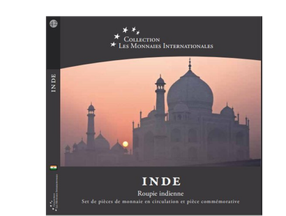 Les monnaies internationales, set complet Roupie : Inde