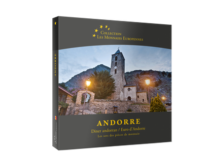 Les monnaies européennes, set complet diner et euro: Andorre