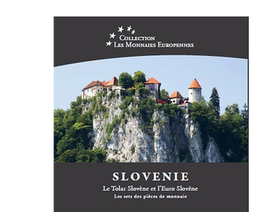 Les monnaies européennes, set complet Tolar et Euro: Slovénie