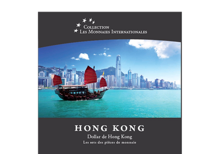 Les monnaies internationales, set complet Dollar : Hong Kong