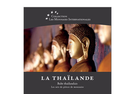 Les monnaies internationales, set complet Baht : Thaïlande