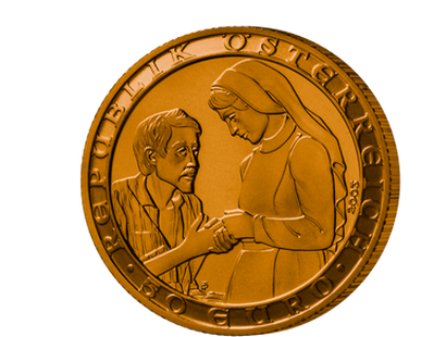50-Euro-Goldmünze 2003 ''Nächstenliebe''
