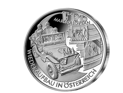 20-Euro-Silbermünze 2003 ''Nachkriegszeit"
