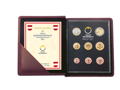 Österreichs Kleinmünzensatz 2013 (PP)