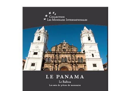 Les monnaies internationales, set complet Balboa Panaméen : Panama