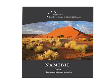Les monnaies internationales, set complet Dollar : Namibie