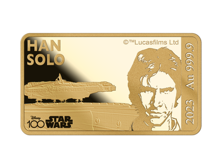 Monnaie-lingot en or Star Wars «Han Solo» 2023
