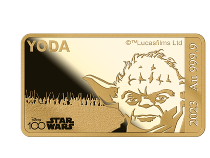 Monnaie-lingot en or Star Wars «Yoda» 2023