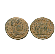 Bild: Monnaie romaine "Follis Constantin le Grand"