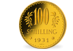 Die ersten 100-Schilling-Goldmünzen der Republik Österreich