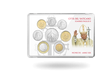 Originaler Kursmünzen-Satz aus dem Vatikan – Jahrgang 1997