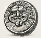 Das Haupt der Medusa − Thrakien, Drachme 450-300 v.Chr.