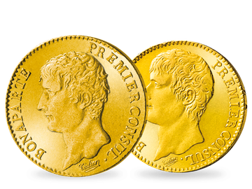 2er-Gold-Set Frankreich 20 und 40 Francs 1802-1804 Napoleon Bonaparte