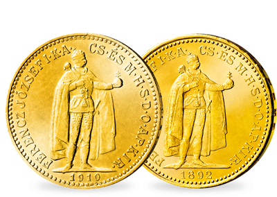 Die einzigen ihrer Art − Ungarn 10 und 20 Kronen 1892-1916 Franz Joseph