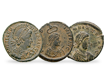 Der Untergang des Römischen Reiches − 3er-Set Theodosius und seine Söhne